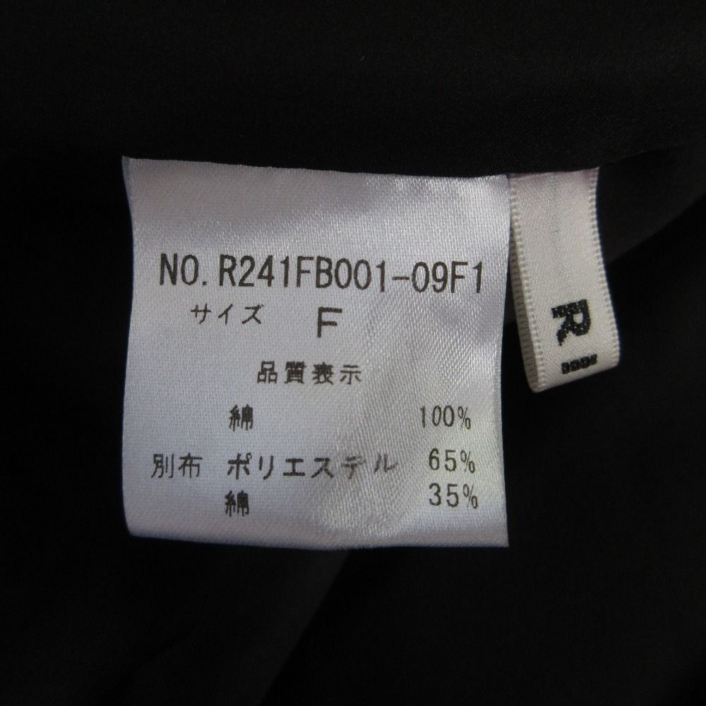 美品 24SS RIKO Tokyo リコ Bouquet tops オフショルダー ブーケブラウス R241FB001 サイズF ブラック レディース 古着 中古 USED Bouquet tops(white) | RIKO