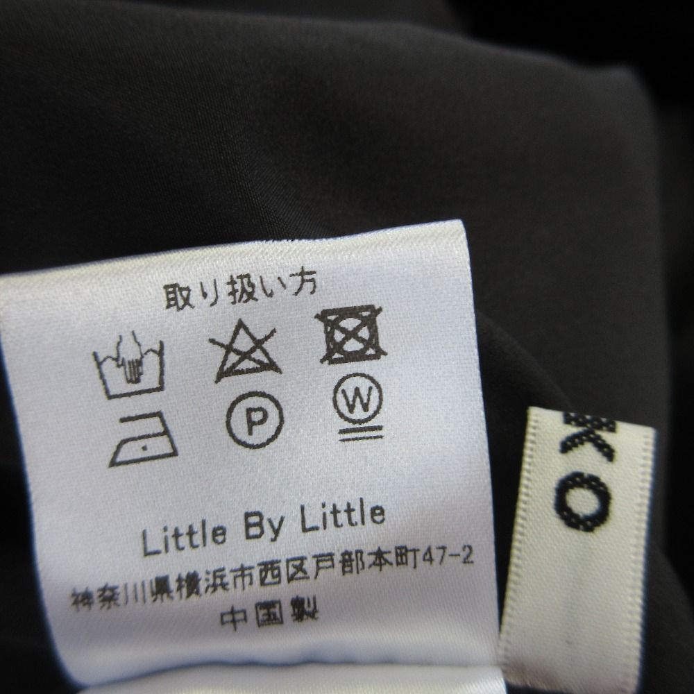 美品 24SS RIKO Tokyo リコ Bouquet tops オフショルダー ブーケブラウス R241FB001 サイズF ブラック レディース 古着 中古 USED 美品 24SS RIKO Tokyo リコ Bouquet tops オフショルダー ブーケ