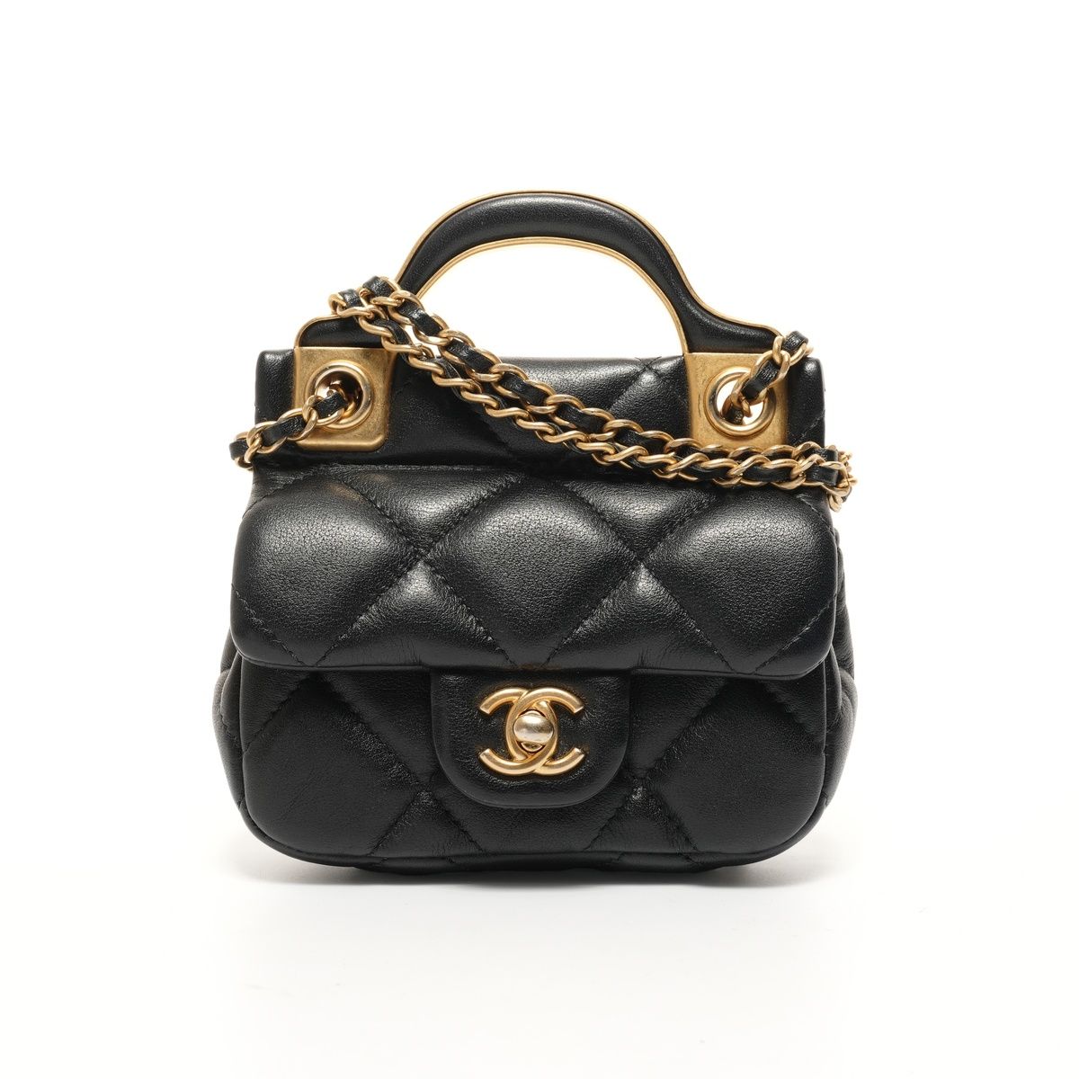 シャネル CHANEL 31番台 2021-2022 マトラッセ チェーン クラッチ ミニ ウォレット カードケース 2WAY ショルダーバッグ【中古】 CHANEL シャネル ショルダーバッグ 31番台 2021-2022 マトラッセ