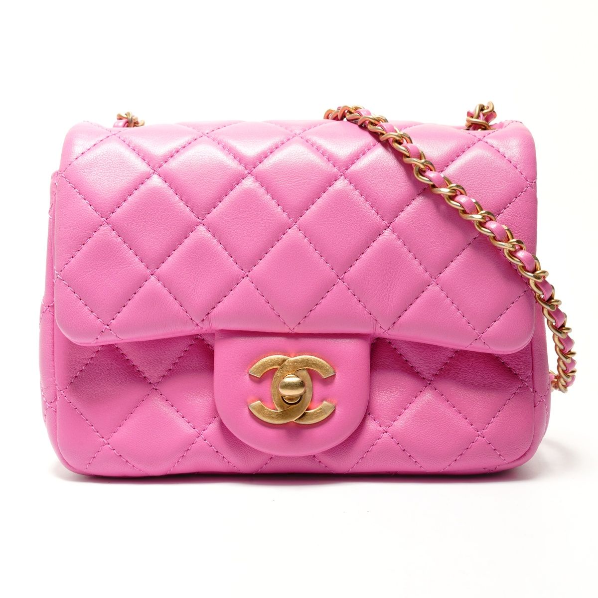 シャネル CHANEL 30番台 ミニ マトラッセ ココボール チェーン ショルダーバッグ【中古】 CHANEL シャネル ショルダーバッグ 30番台 ミニ マトラッセ ココボール