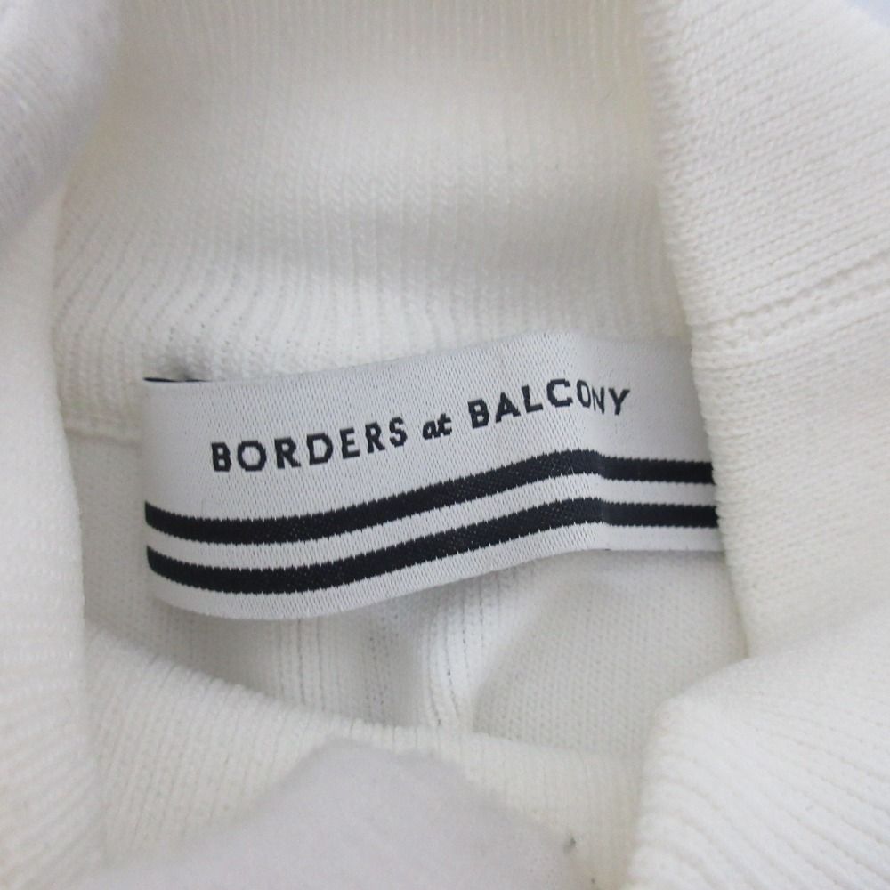 良品 BORDERS at BALCONY ボーダーズアットバルコニー 定番PEARL TOP