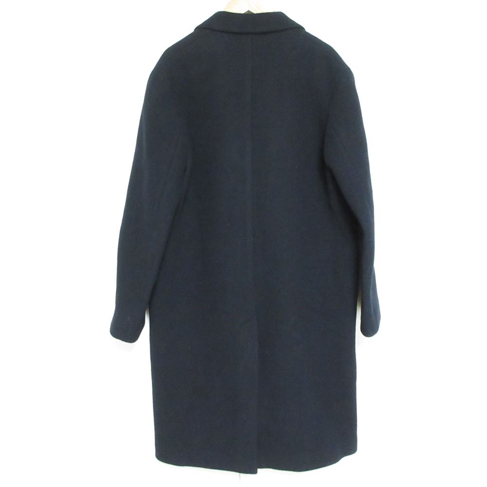 美品 ATON エイトン AIR DOUBLE MELTON チェスターフィールド コート