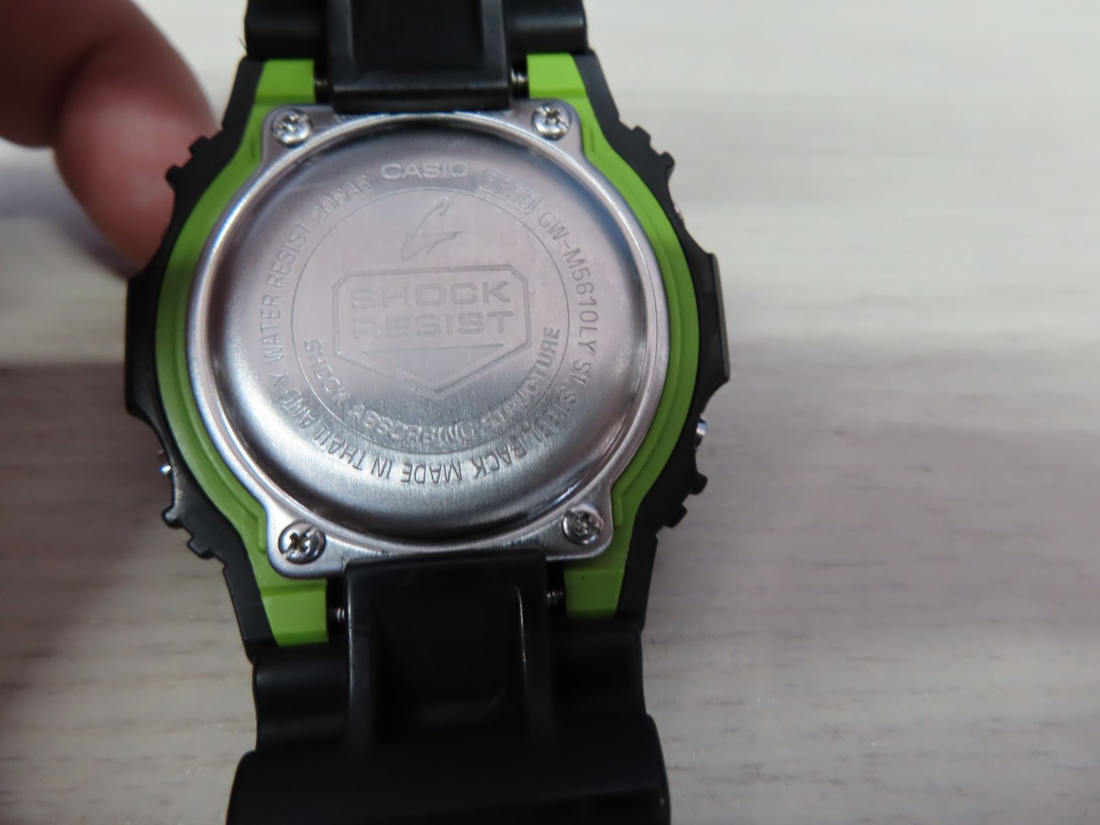 CASIO カシオ G-SHOCK LIME ACCENT COLOR GW-M5610LY-1JF タフソーラー 