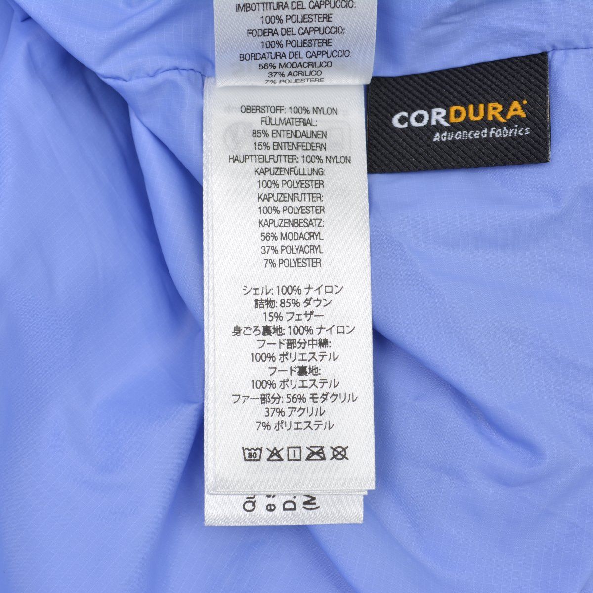 SUPREME】25AW Facemask 700-Fill Down Puffer Jacket Light Blue
