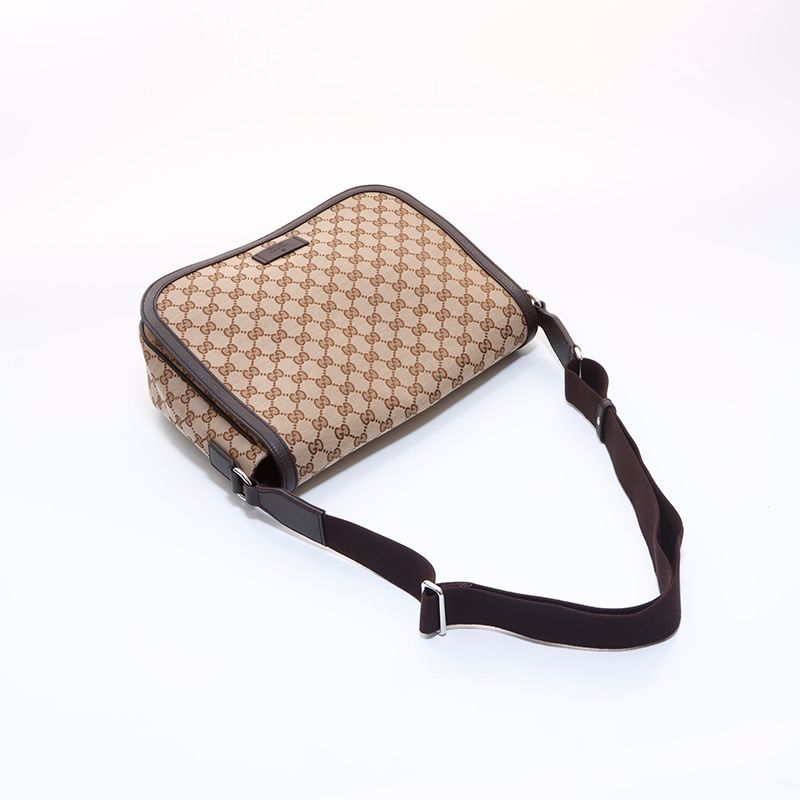 GUCCI グッチ ショルダーバッグ GG キャンバス メッセンジャー【中古