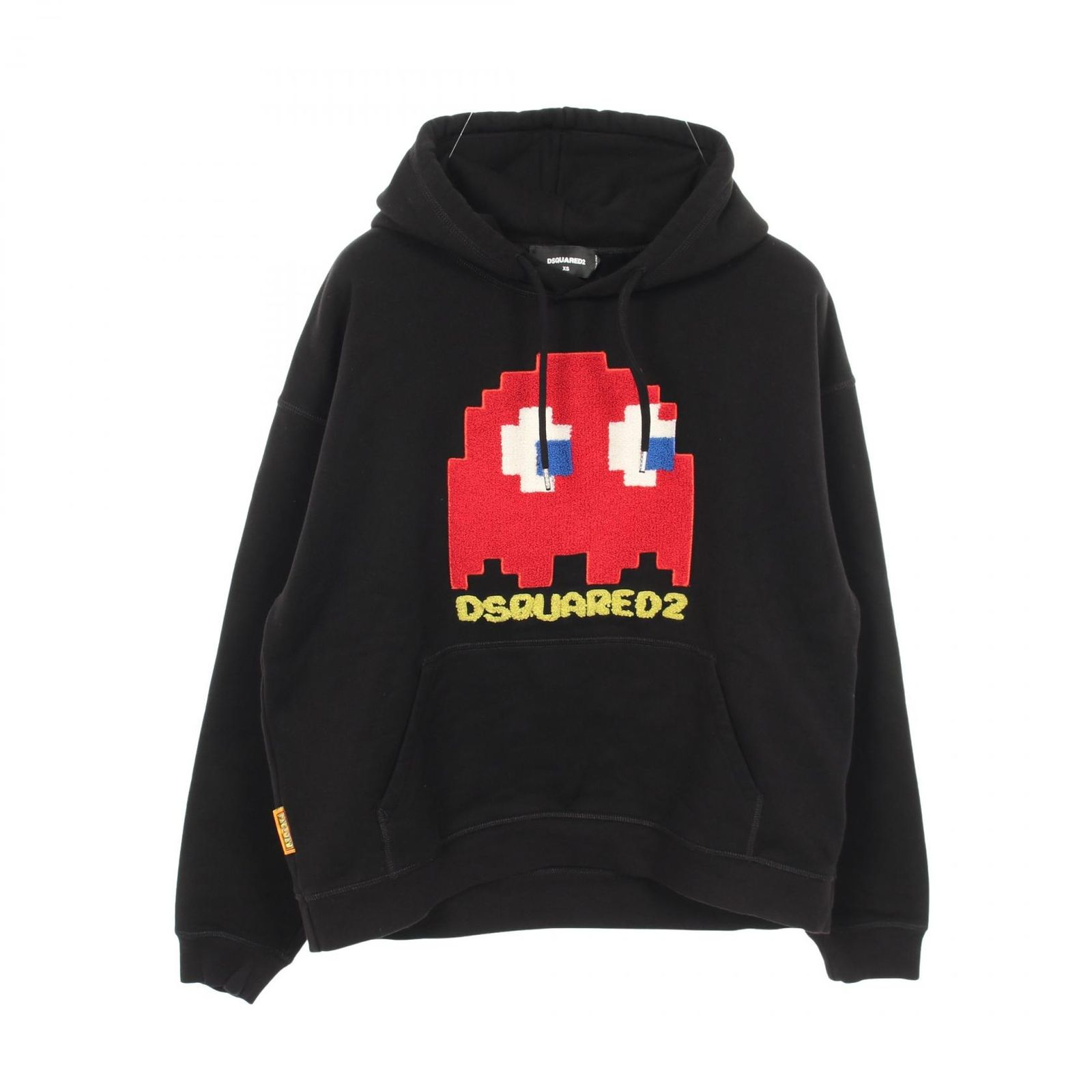 DSQUARED2 ディースクエアード DSQUARED2 × PAC-MAN 裏起毛 パーカー 