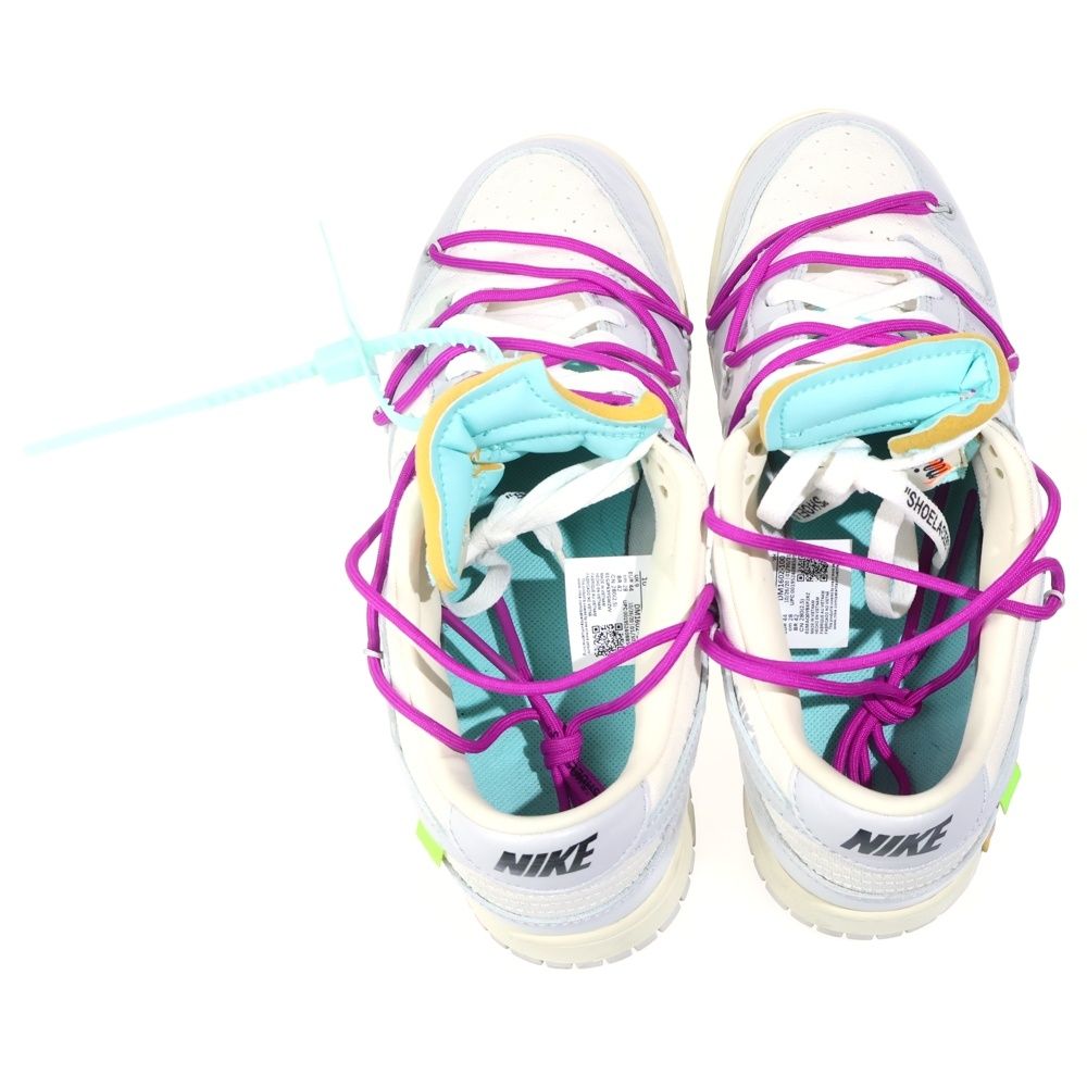 NIKE (ナイキ) ×OFF-WHITE DUNK LOW 1 OF 50 21 オフホワイト ダンク NIKE×OFF WHITEオフホワイトDUNK LOW OF 50 