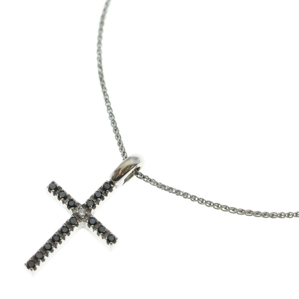 DAMIANI (ダミアーニ) ミステリークロス ブラックダイヤ ネックレス 