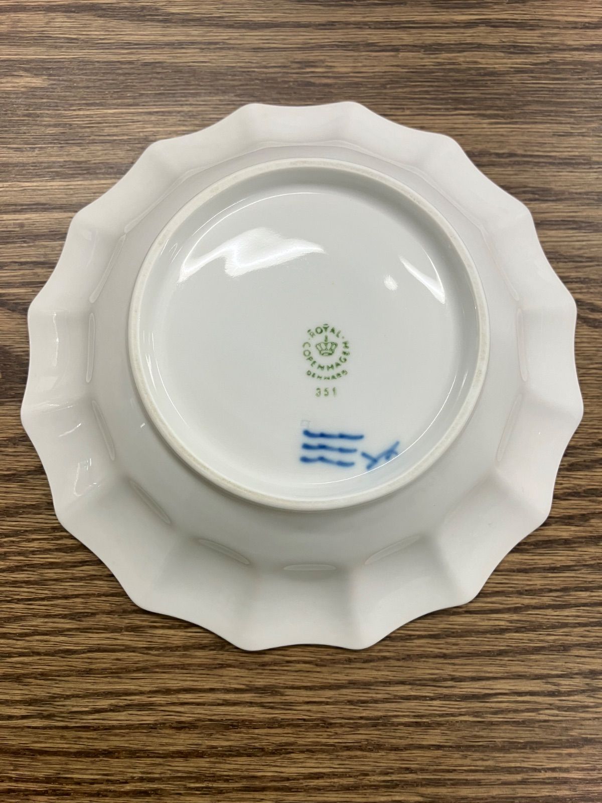 ROYAL COPENHAGEN ロイヤルコペンハーゲン ブルーフラワーアンギュラー