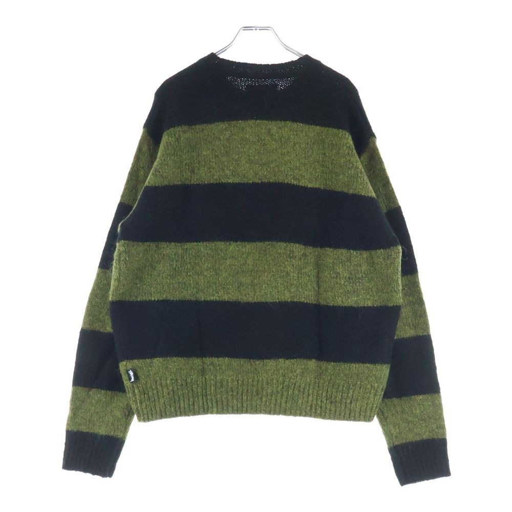 STUSSY (ステューシー) 25AW MOHAIR STRIPE SWEATER モヘヤ ストライプ 