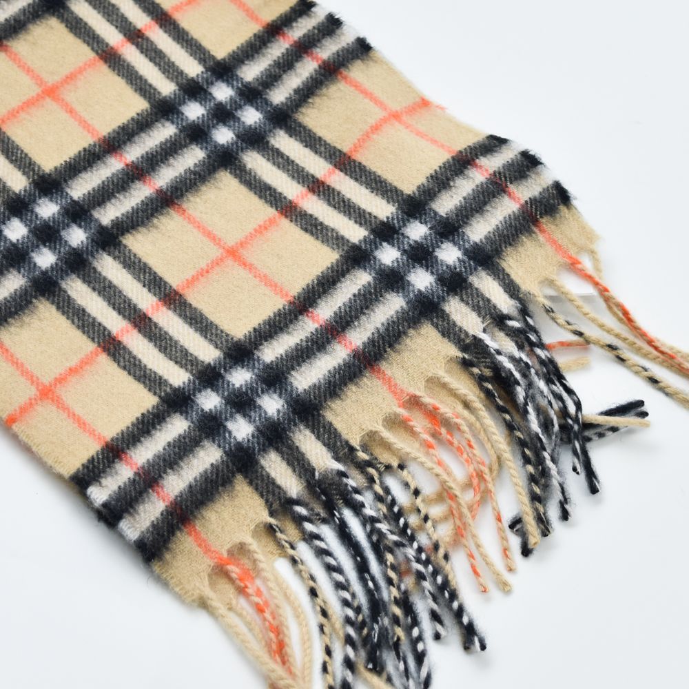 BURBERRY KIDS カシミアマフラー 8089369 B9368 バーバリー - メルカリ
