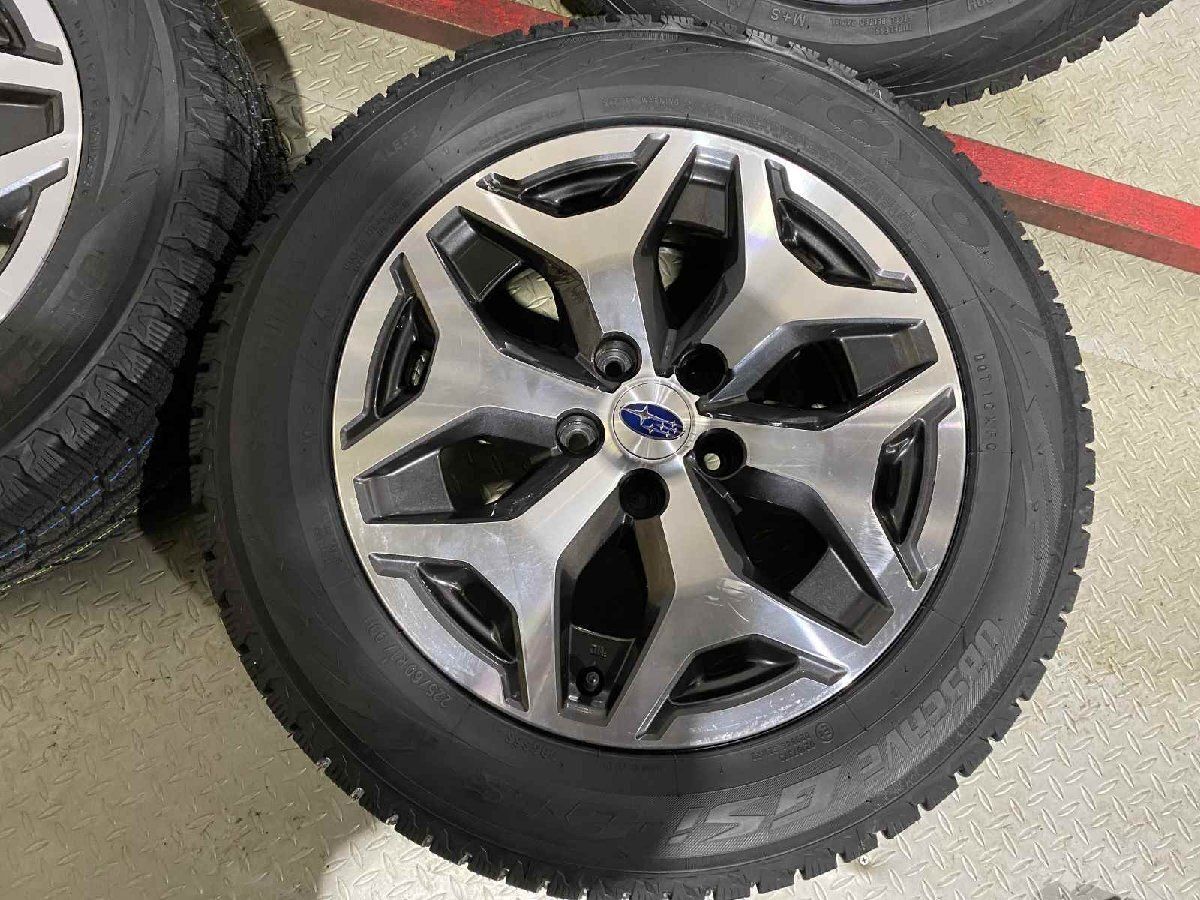 新品 25年 バランス済【TY Gsi-6 LS 225/60R17】スタッドレス【SUBARU 