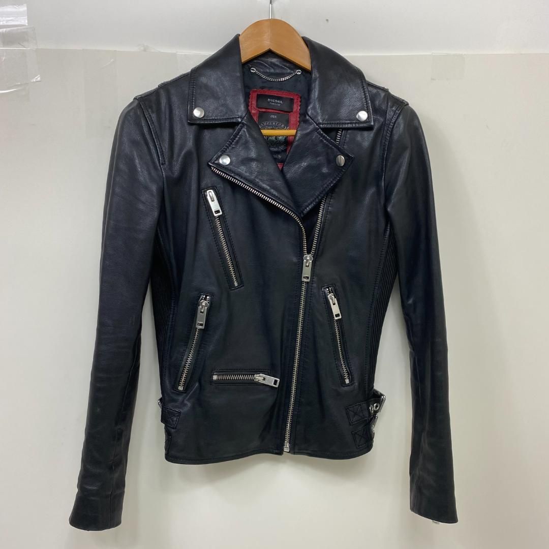 ☆DIESEL TIMELESS タイムレス スペリオール ラムレザー Sサイズ