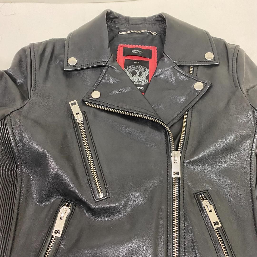 ☆DIESEL TIMELESS タイムレス スペリオール ラムレザー Sサイズ