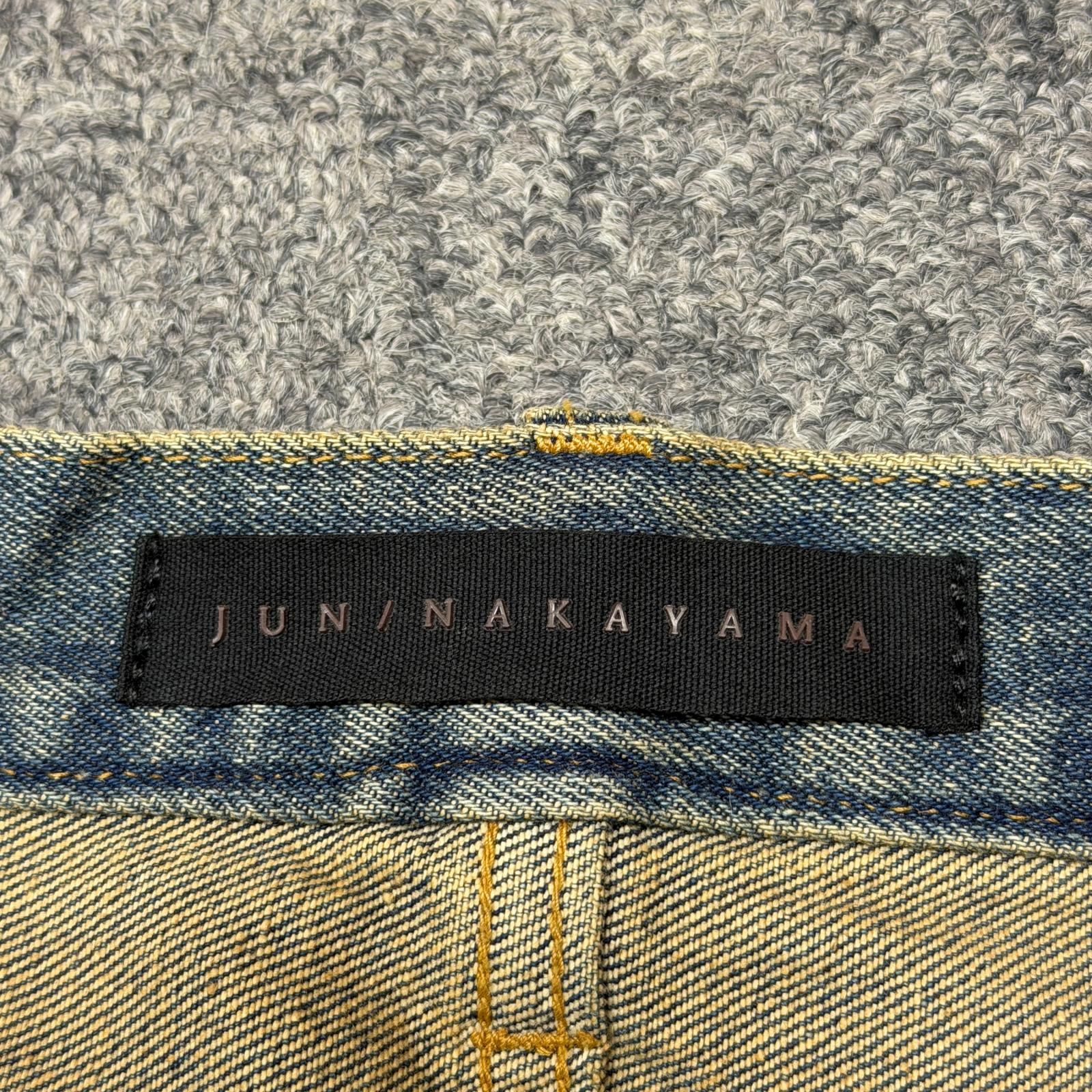 JUN/NAKAYAMA 24AW FRINGE DENIM PANTS フリンジデニムパンツ ジーンズ 