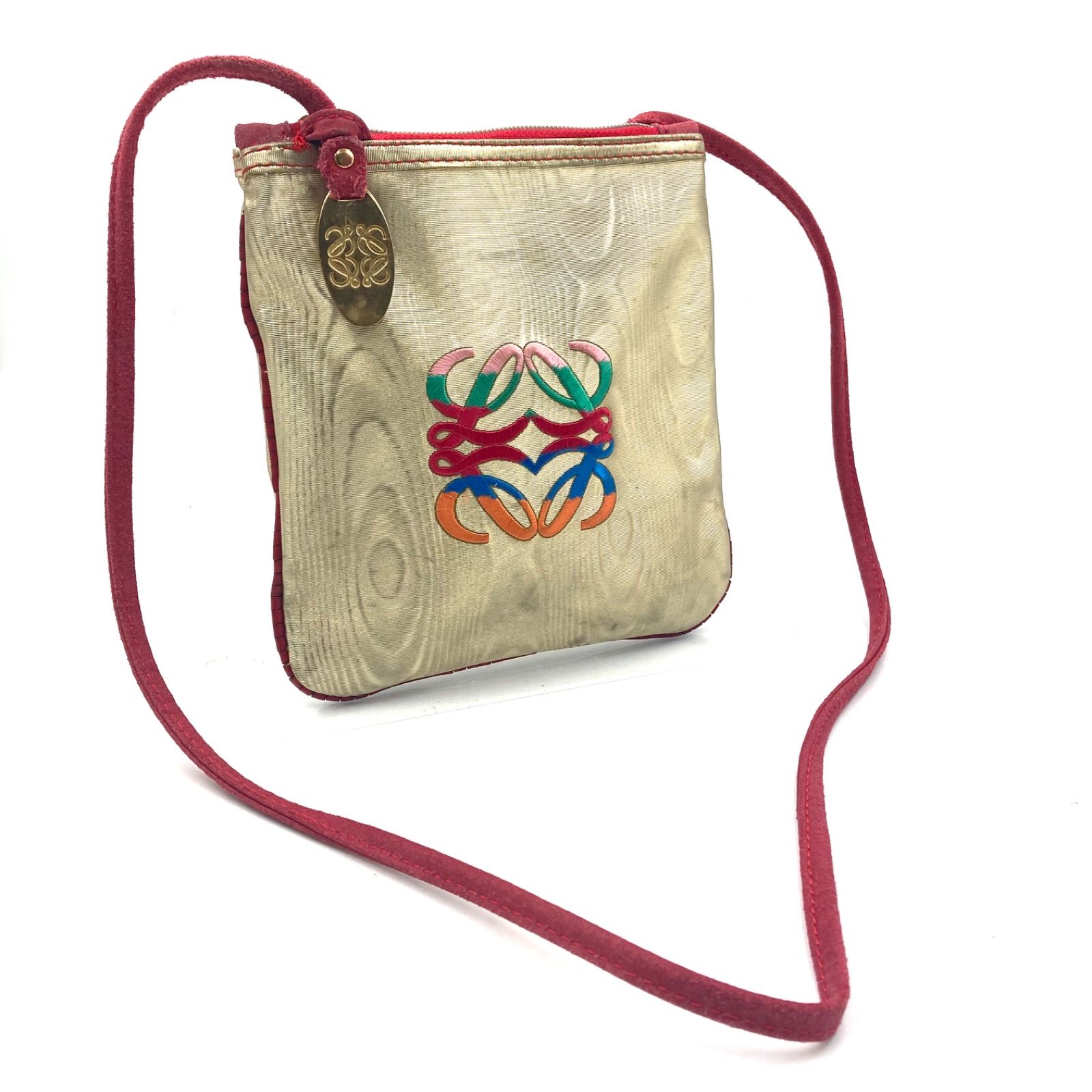 LOEWE ロエベ レインボービッグアナグラム ポシェット ショルダー 