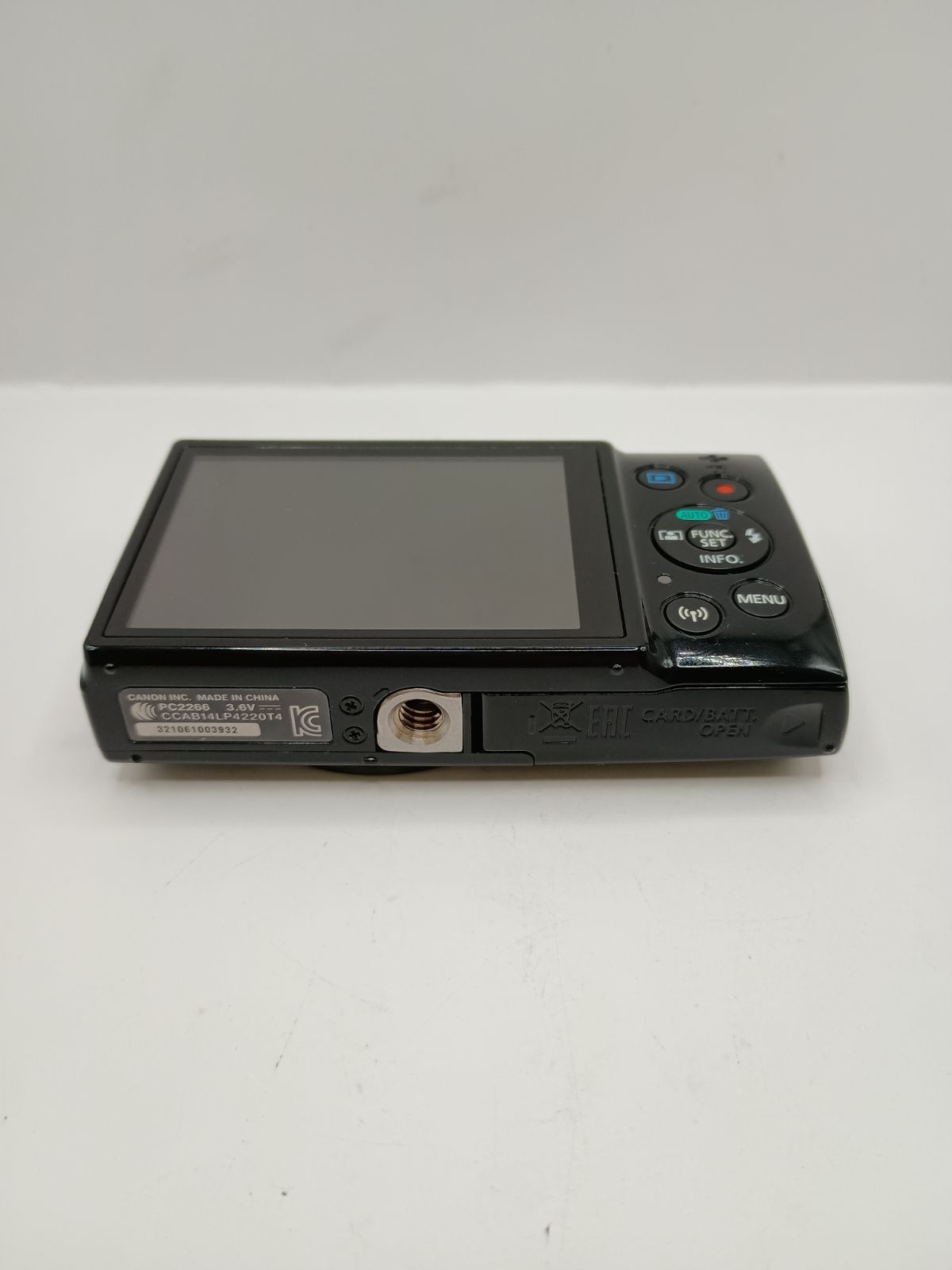 4808 【動作確認済み】 Canon IXY 190 コンパクトデジタルカメラ 