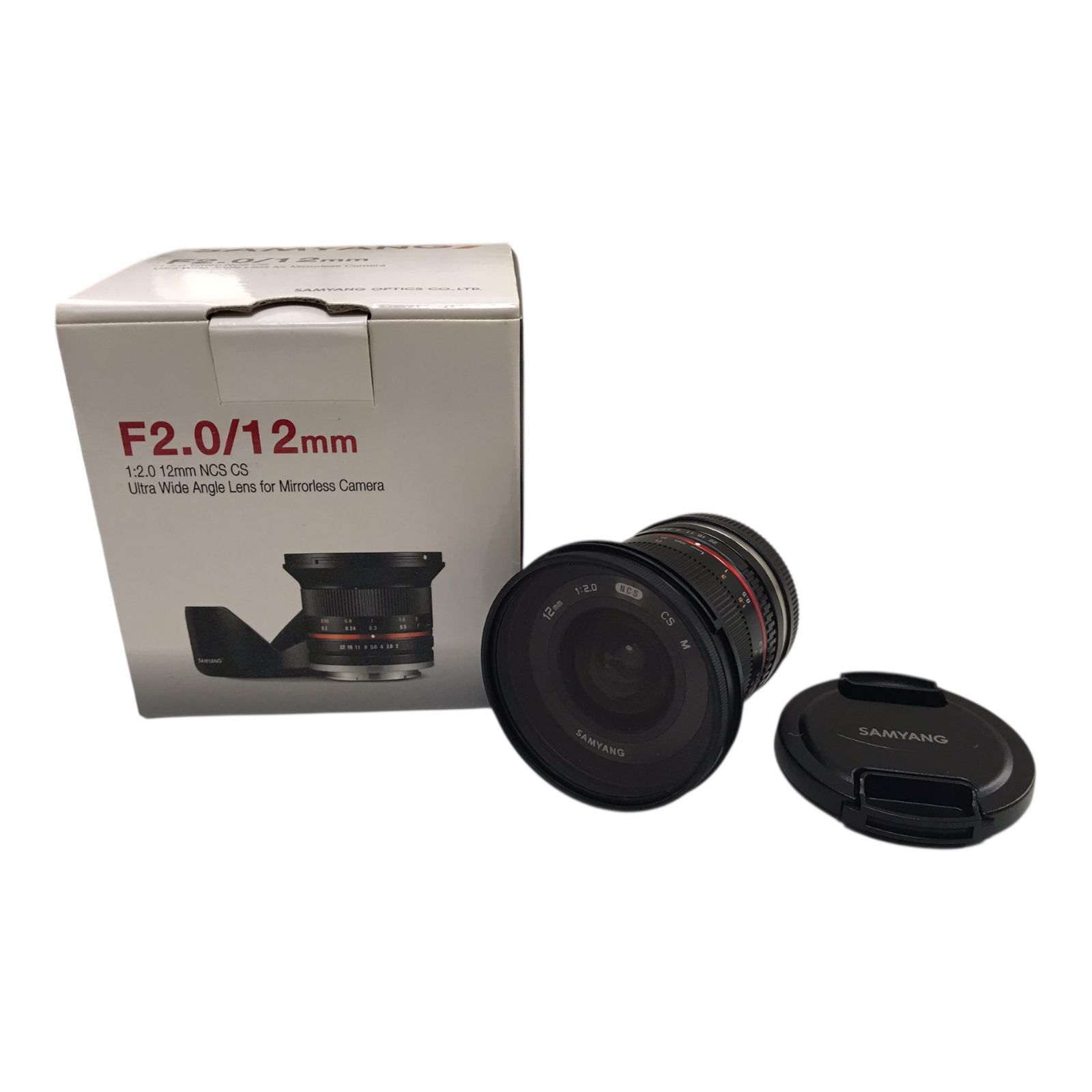 Samyang F2.0/12mm NCS CSレンズ - メルカリ