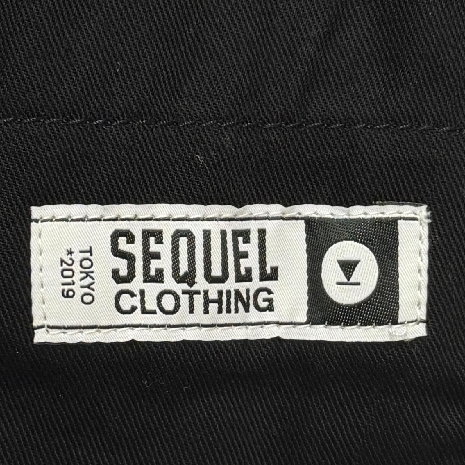 SEQUEL CHINO PANTS -TYPE-CP チノパン スラックス 刺繍ロゴ 