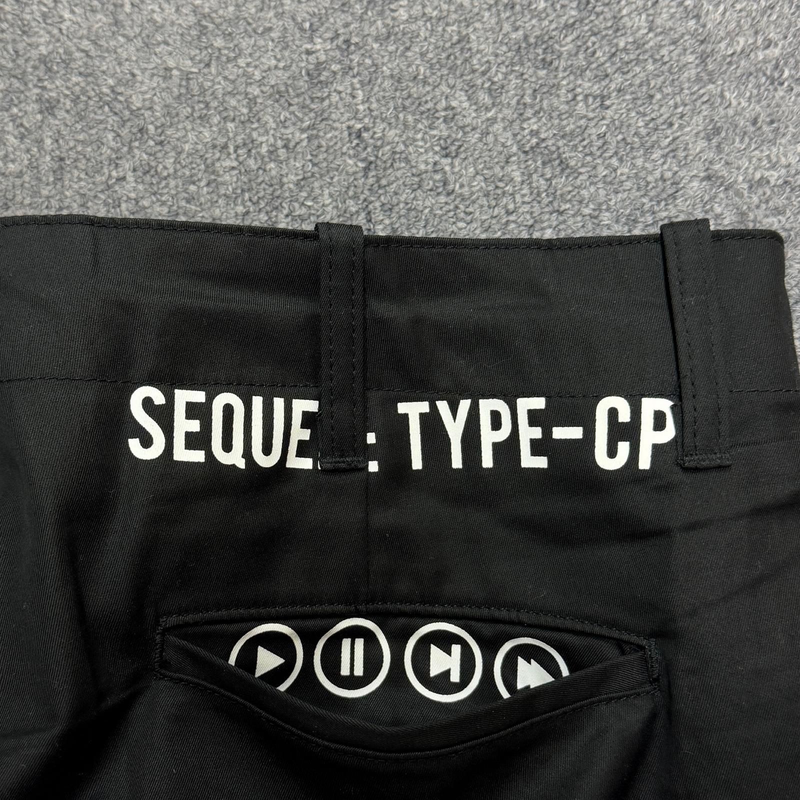 SEQUEL CHINO PANTS -TYPE-CP チノパン スラックス 刺繍ロゴ 