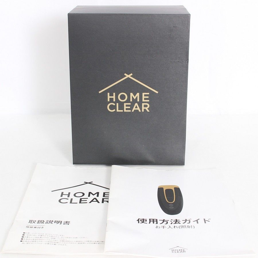 新品】HOME CLEAR 家庭用脱毛器 ホームクリア 本体 - メルカリ