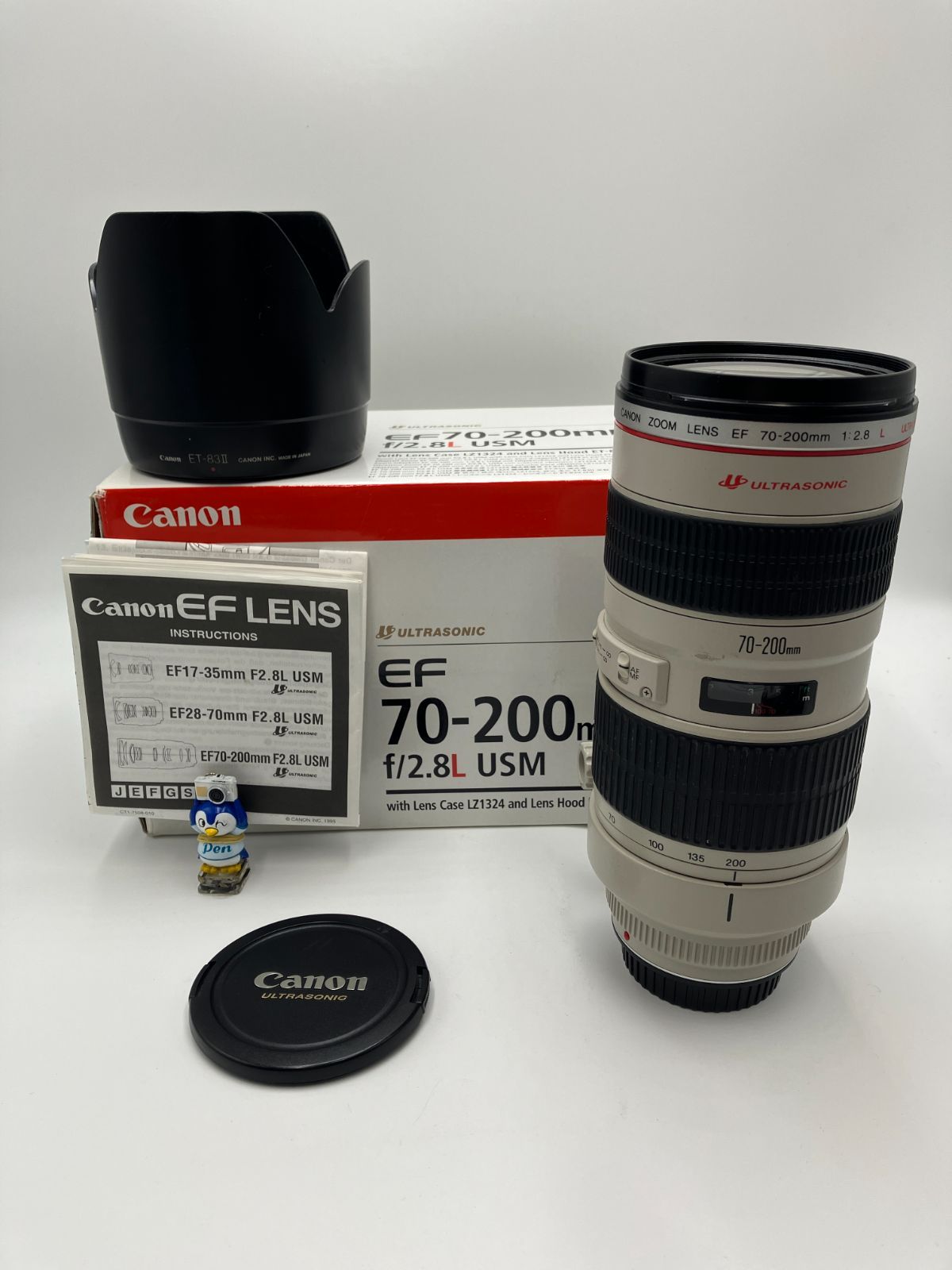 動作確認済】Canon EF 70-200mm F2.8L USM 望遠ズームレンズ - メルカリ
