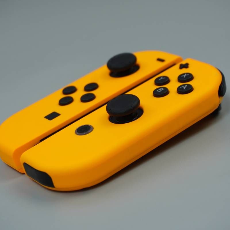 m599】Nintendo Switch ジョイコン ネオン オレンジ 左右 - メルカリ