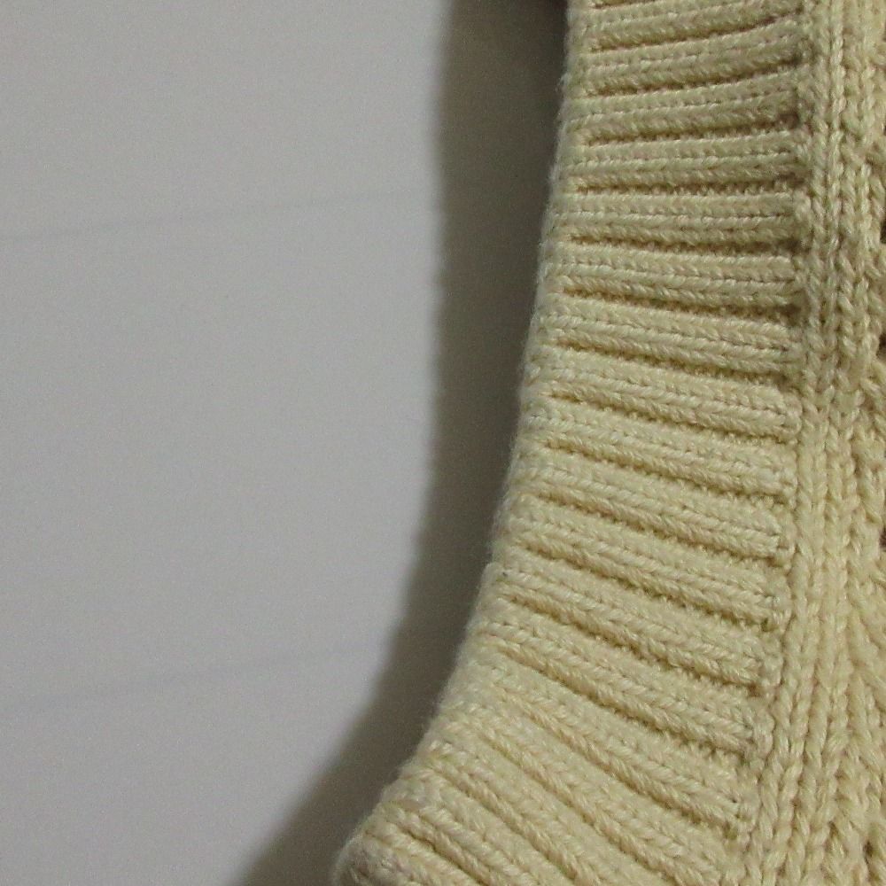 TEN. - 良品 22SS TEN × Ron Herman テン ロンハーマン コラボ Cotton Knit Vest 透かし編み プルオーバー ニット ベスト ベージュ レディース 古着 中古 USED 良品 22SS TEN × Ron Herman テン ロンハーマン コラボ Cotton Knit