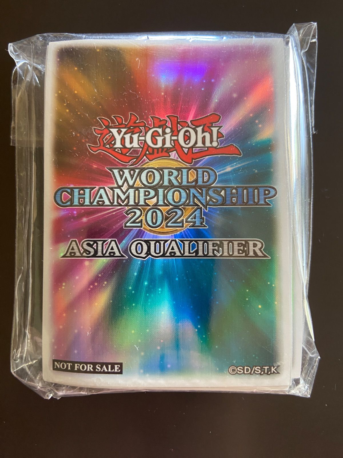48 遊戯王 ワールドチャンピオンシップ 2024 スリーブ プロテクター 未