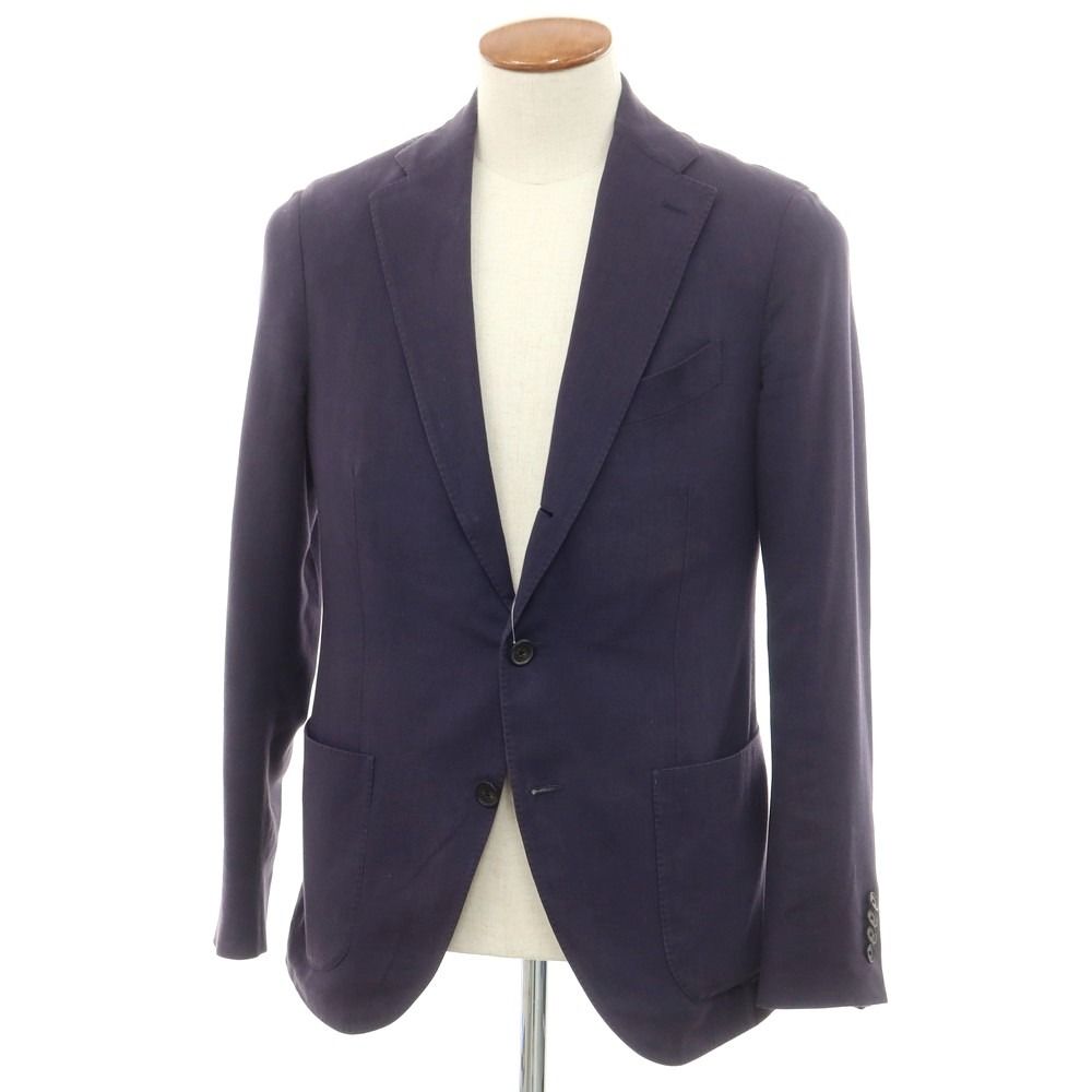 中古】ラルディーニ LARDINI ウールコットン 3つボタン テーラード 