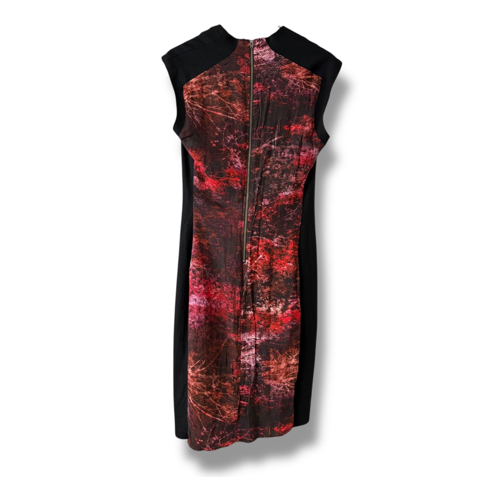 HELMUT LANG ヘルムートラング ブラック レッド シルク混 HELMUT LANG ヘルムートラング ブラック レッド シルク混