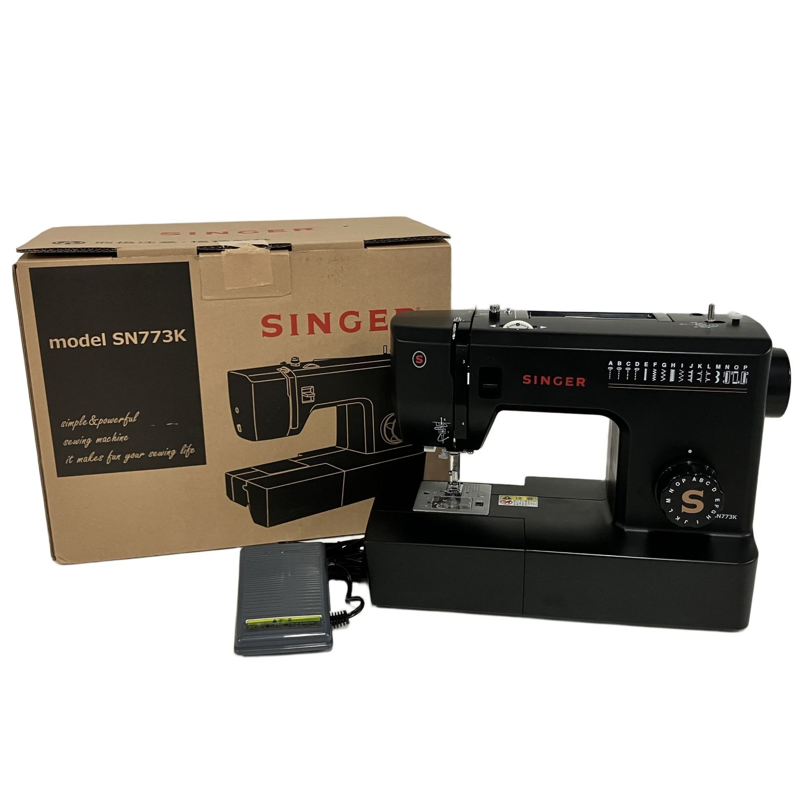 SINGER SN773K 電動ミシン 裁縫 手芸 シンガー 中古 美品 SINGER SN773K 電動ミシン 裁縫 手芸 シンガー 中古 美品