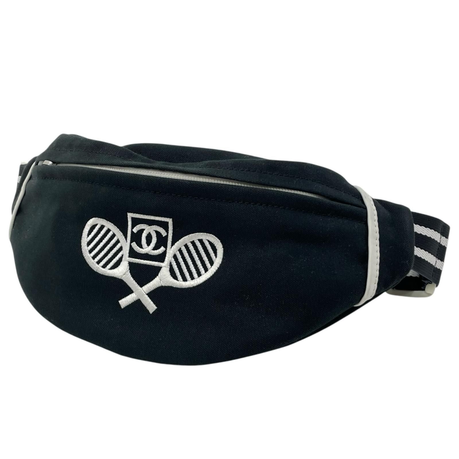 中古】CHANEL | シャネル スポーツライン テニスラケット ボディバッグ 