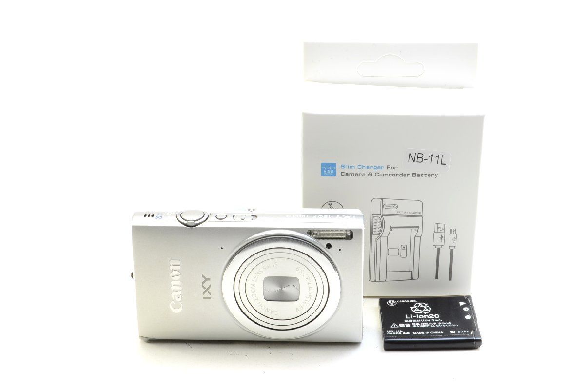 Canon PC1881動作品 デジタルカメラ IXY 430F パープル コンパクト 
