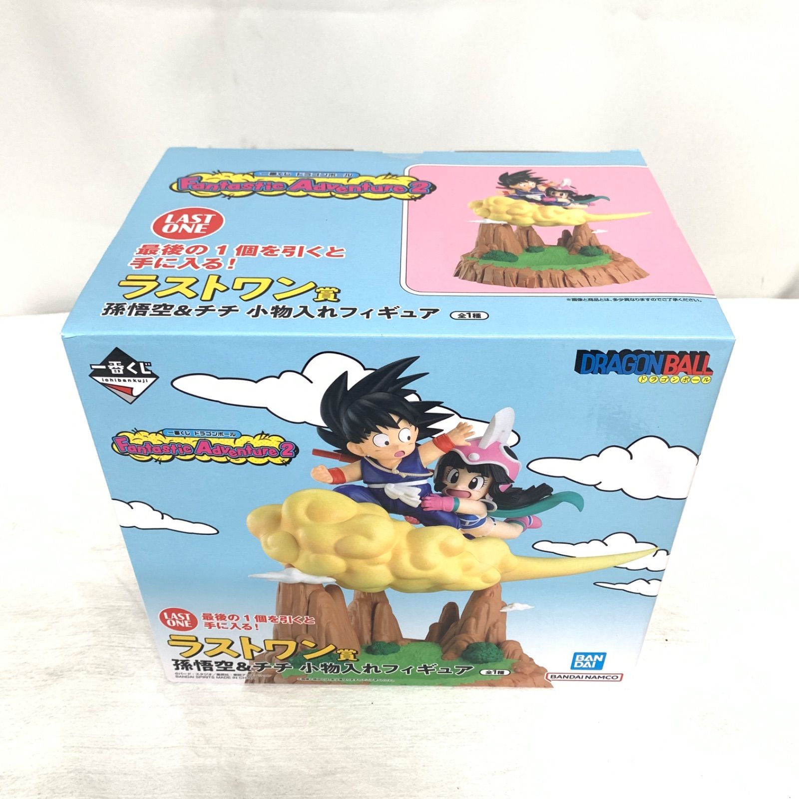 未開封品】一番くじ ドラゴンボール ラストワン賞 孫悟空＆チチ 小物