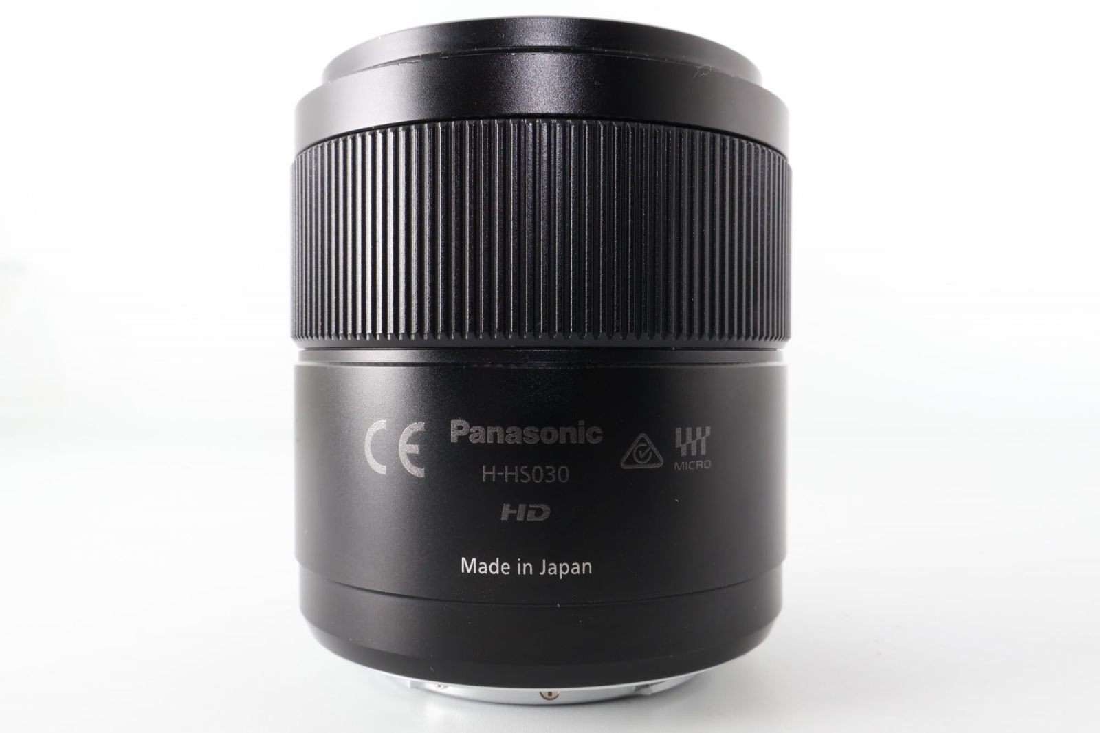 Panasonic H-HS030 単焦点レンズ ブラック Panasonic H-HS030 単焦点レンズ ブラック 【公式通販】