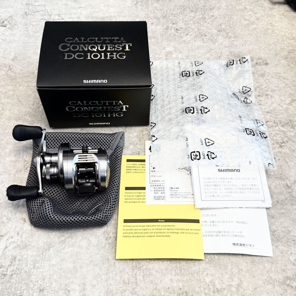 ☆新品未使用☆シマノ 20カルカッタコンクエスト DC101HG/CALCUTTA