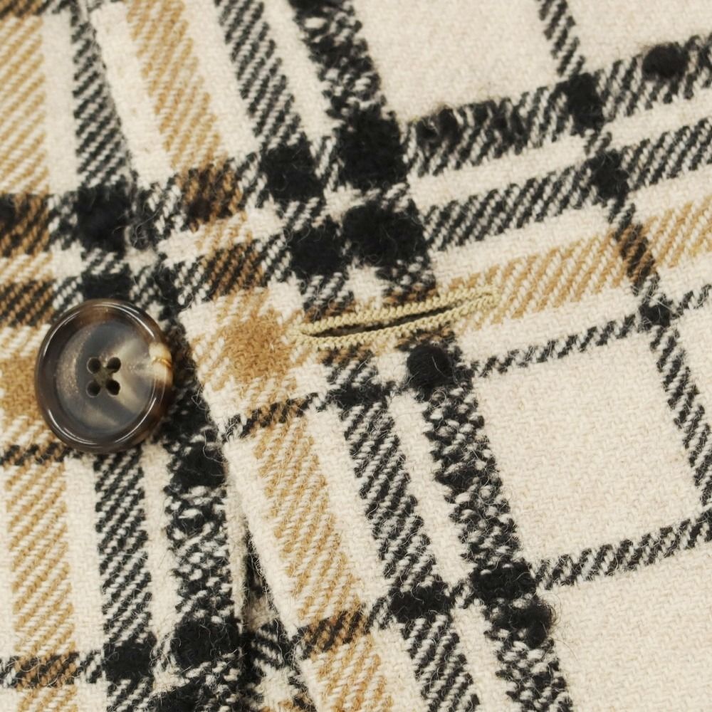 Tito Allegretto ティトアレグレット テーラードジャケット46 中古】ティト アレグレット TITO ALLEGRETTO ウールナイロン チェック