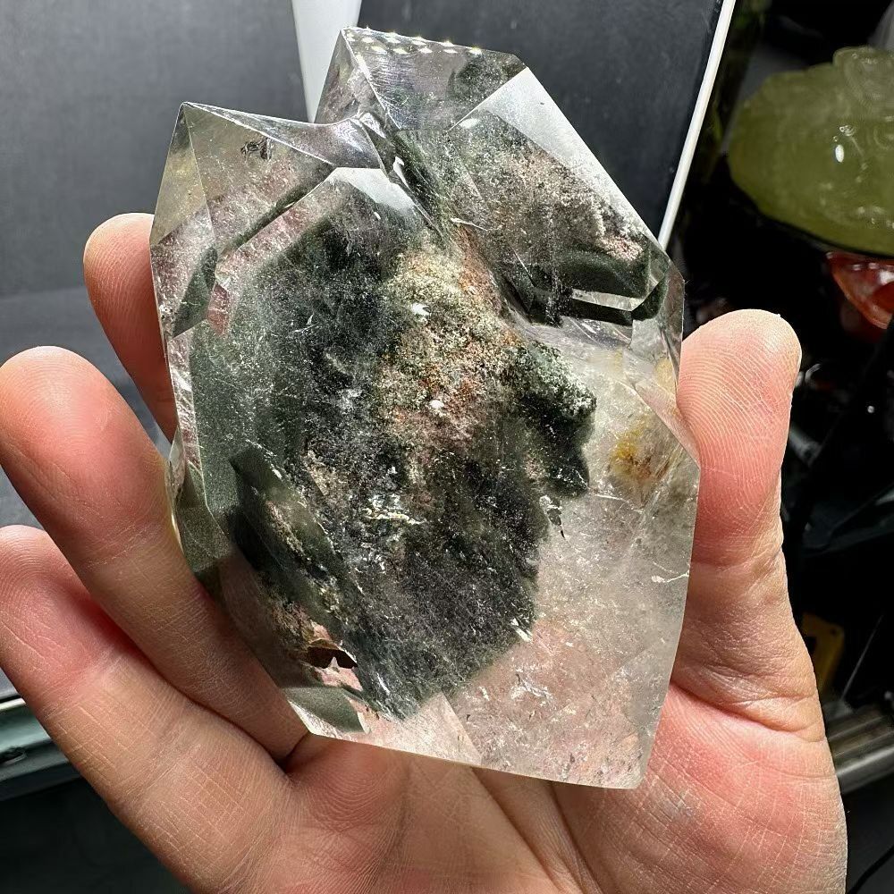 AAAAAA級天然ガーデンクォーツ水晶原石B0324|YS|31905|480C