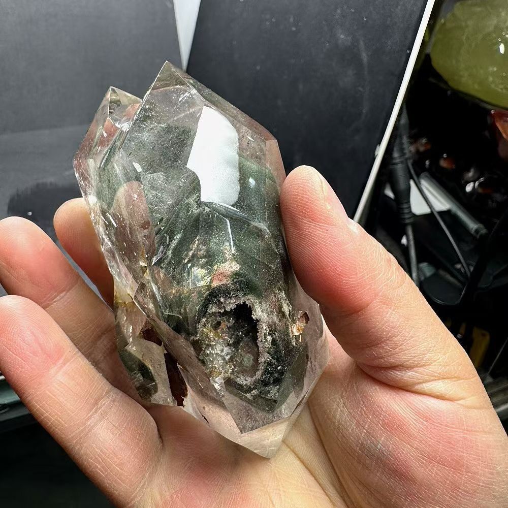 AAAAAA級天然ガーデンクォーツ水晶原石B0324|YS|31905|480C