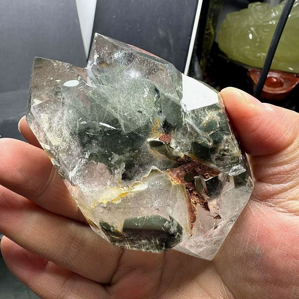 AAAAAA級天然ガーデンクォーツ水晶原石B0324|YS|31905|480C