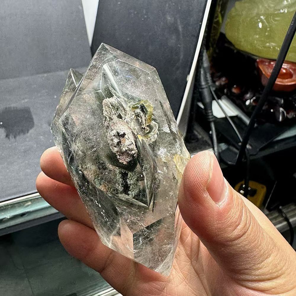 AAAAAA級天然ガーデンクォーツ水晶原石B0324|YS|31905|480C