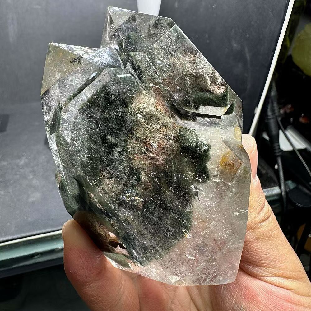 AAAAAA級天然ガーデンクォーツ水晶原石B0324|YS|31905|480C