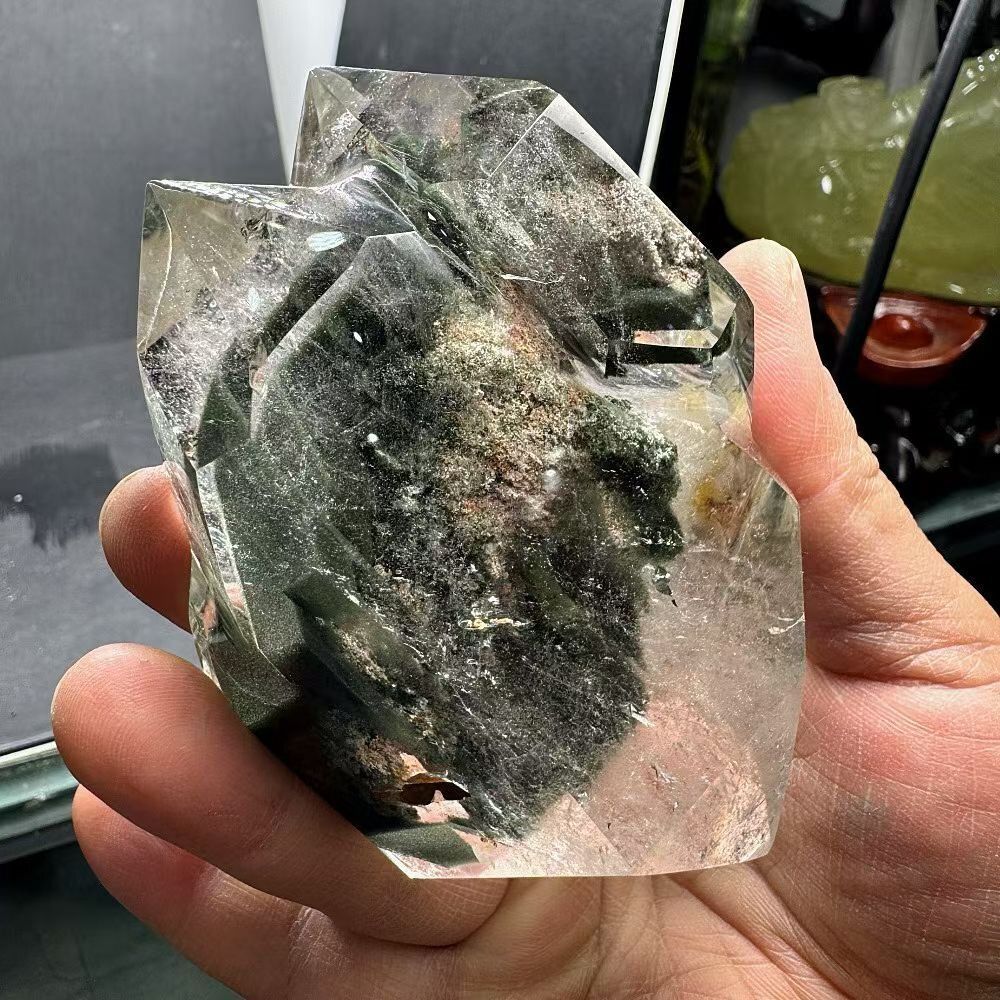 AAAAAA級天然ガーデンクォーツ水晶原石B0324|YS|31905|480C