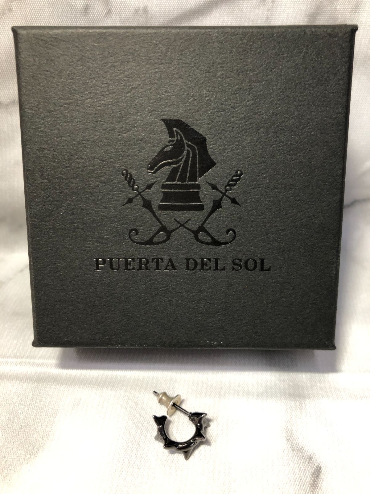 ピアス 片耳用 PUERTA DEL SOL プエルタデルソル シルバー SILVER刻印 