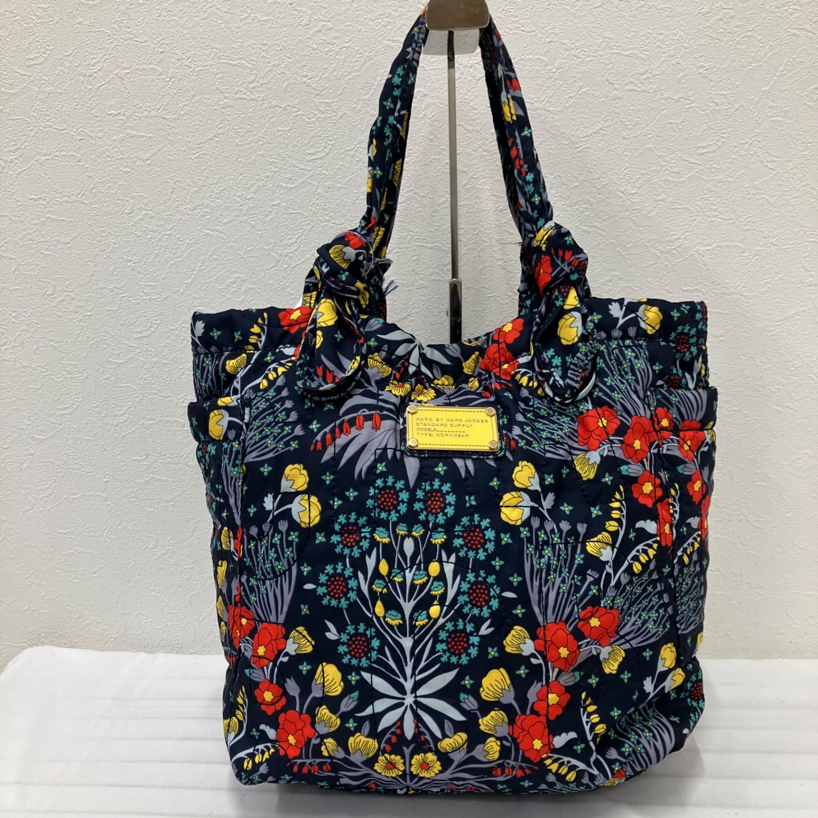 1130 MARC BY MARC JACOBS マークバイマークジェイコブス 花柄 トート 