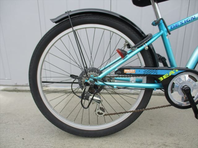 E954☆整備済み☆完成車発送☆中古子ども自転車【アサヒ ドライド 24 