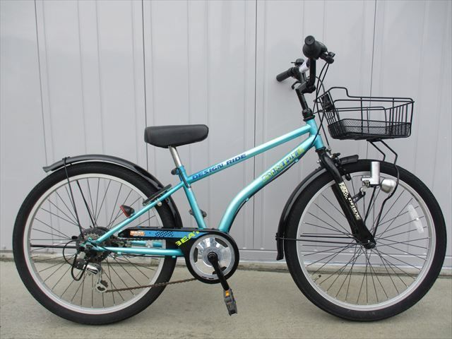 E954☆整備済み☆完成車発送☆中古子ども自転車【アサヒ ドライド 24 