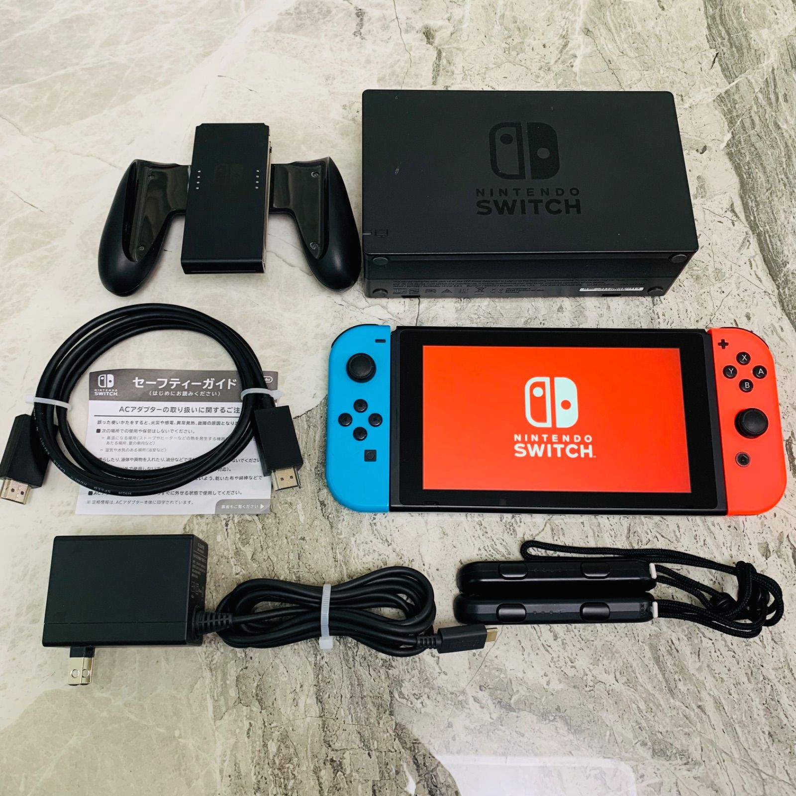 Nintendo Switch スイッチ 本体 2018年製 箱あり - メルカリ