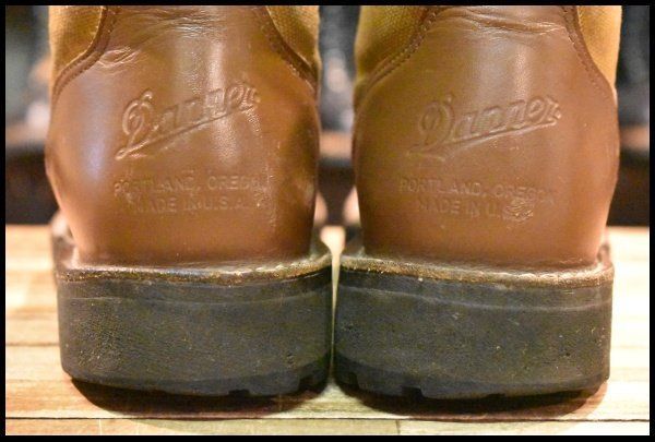 7.5EE 良品 白タグ】Danner ダナーライト3 33234 茶 ブラウン カーキ